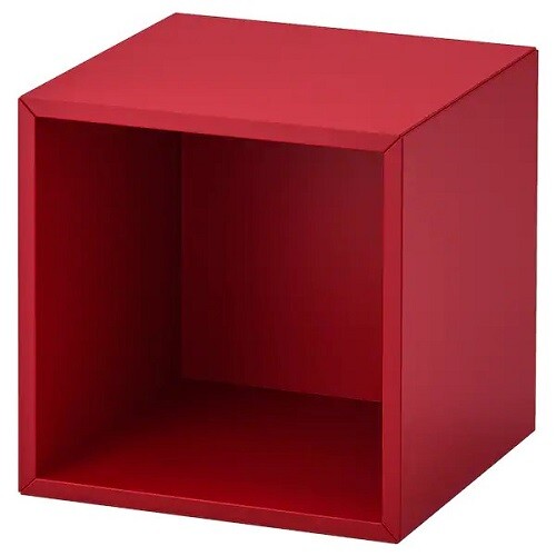 Ikea Eket Wardrobe Red 35x35x35 Cm Can Be Combined Wall Cabinet