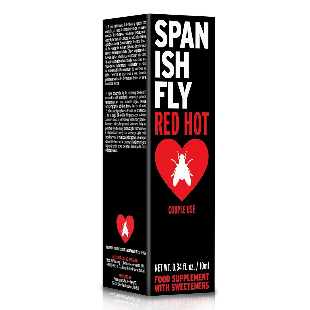 Spanish Fly Red Hot 10ml Sex Drops Extra Paargebrauch Frauen Männer trinken Libido Her