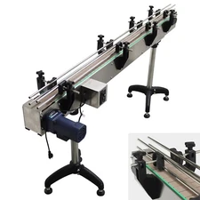 Chain Plate Conveyor Belt for Bottle Caps Capping Machine Assembly Line 110V