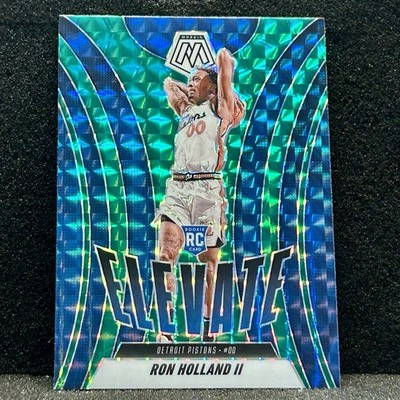 Ron Holland II Rookie Card Elevate Green Prizm 2024-25 Panini