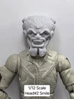 3d Printed BIG HEAD VILLIAN ANGSTROM HEAD #2 1:12  6"  Classified Legend Scale