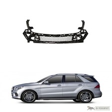 Stoßstangen Gitter Blende vorne mitte für Mercedes GLE W166 Mopf Bj. 2015-2018