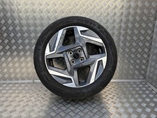 HYUNDAI BAYON GREY DIAMOND CUT 17" ALLOY WHEEL RIM 6.5J OEM 52910-Q0430 GENUINE