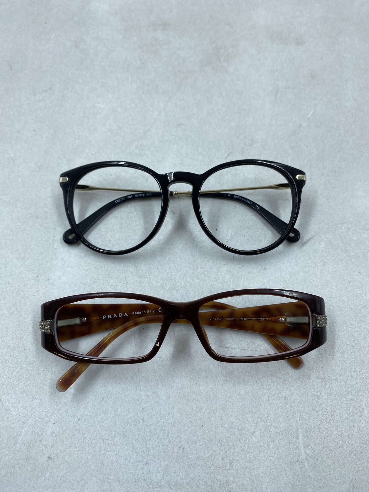 Chloe X Prada Bundle Multicolor Pattern Acetate E… - image 1