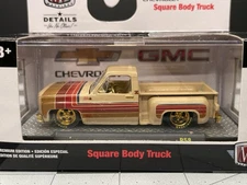 M2 Machines Square Body Truck 1976 GMC Sierra Grande 15 - Desert Fox CHASE