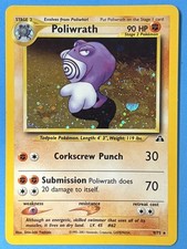 Poliwrath  Holo-Rare Neo Discovery 9/75 Moderately Played on eBay