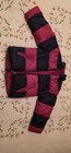 3T Ralph Lauren Girls Down Waterfowl Feather Stripe Pink Puffer Reversible  — photo 6