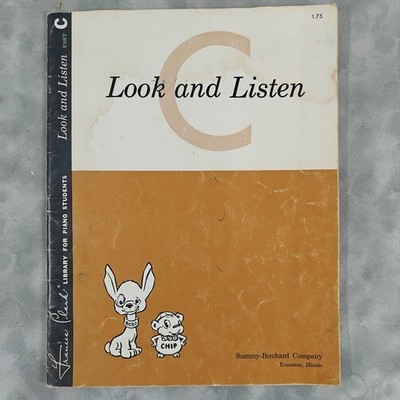 Vintage Look and Listen Part C Frances Clark Summy-Birchard 1962