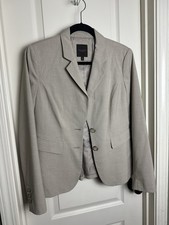 The Limited Women's 2 Button Blazer Jacket Size 6 In Tan