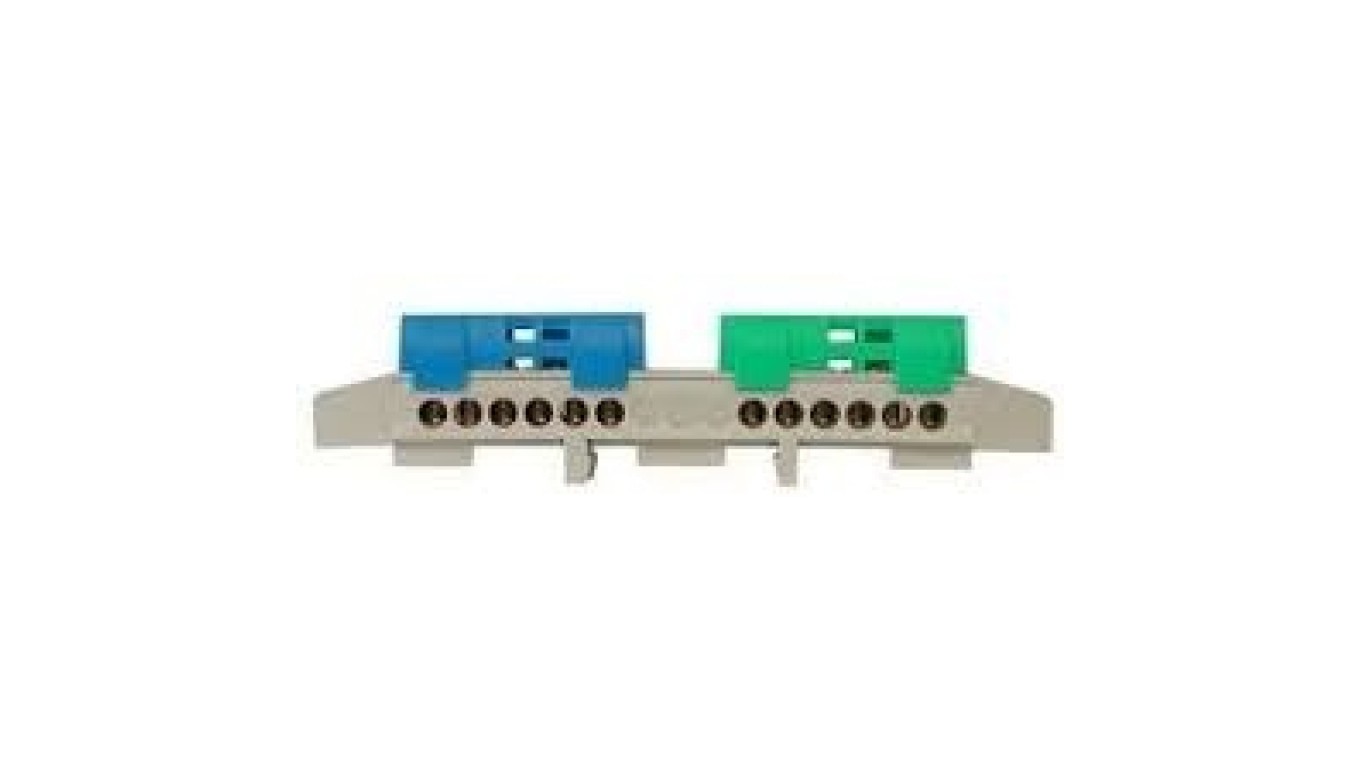 Terminal Block for Rail 2x6 Track Split E.4177