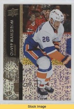2021-22 Upper Deck Series 2 Speckled Rainbow Foil Oliver Wahlstrom #367 READ o1h