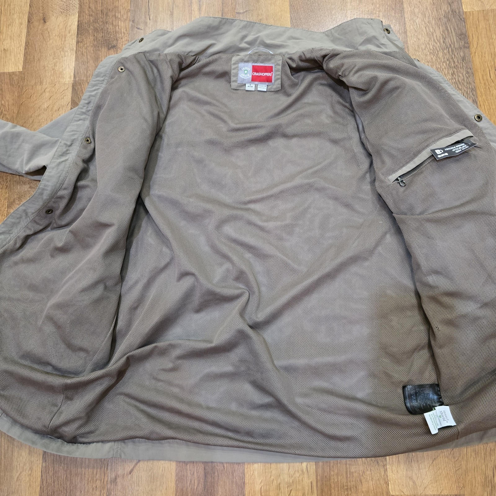 Craghoppers Men Nosilife Adventure Jacket outdoor Fishing jacket size Sm cargo