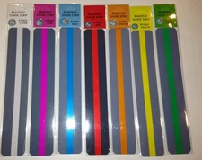 Crystal Children and Teacher Supply Guided Reading Strips Asst. Set of 7 (Col...