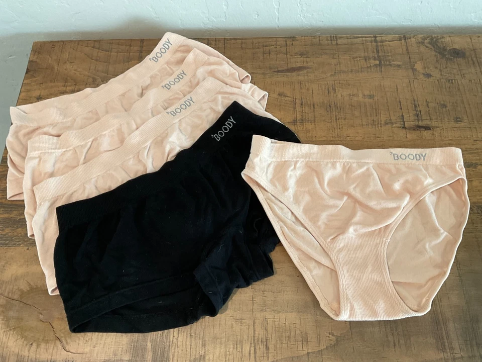 Boody Bambo Boyleg Briefs and Panty Lot of 5 XS New - Image 4 of 4