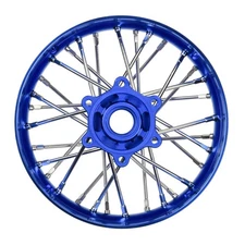 Pro-Line Racing Pro-Spec Aluminum V2 Bead Rear Wheel Blue/Blue 1 Losi Promoto-SM