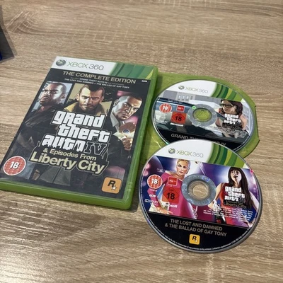 Grand Theft Auto IV The Complete Edition Xbox 360 PAL Game No Manual - Image 1 of 4