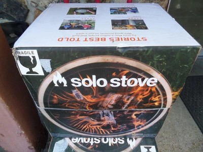 Solo Stove Bonfire 2.0 with Stand | 19.5'' Smokeless Fire Pit, Removable Ash Pan