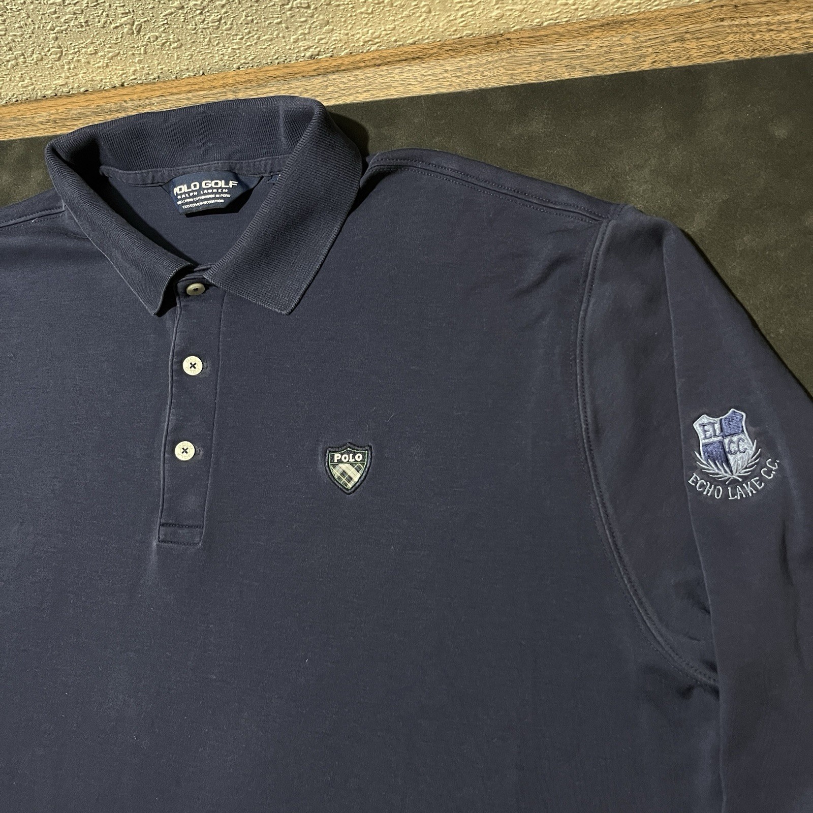 Vintage Polo Ralph Lauren Rugby Shield Pony Pima Cotton Silky Sweater RL 1990s image 2