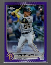 2022 Topps Chrome Update Purple Refractor #USC27 Diego Castillo RC