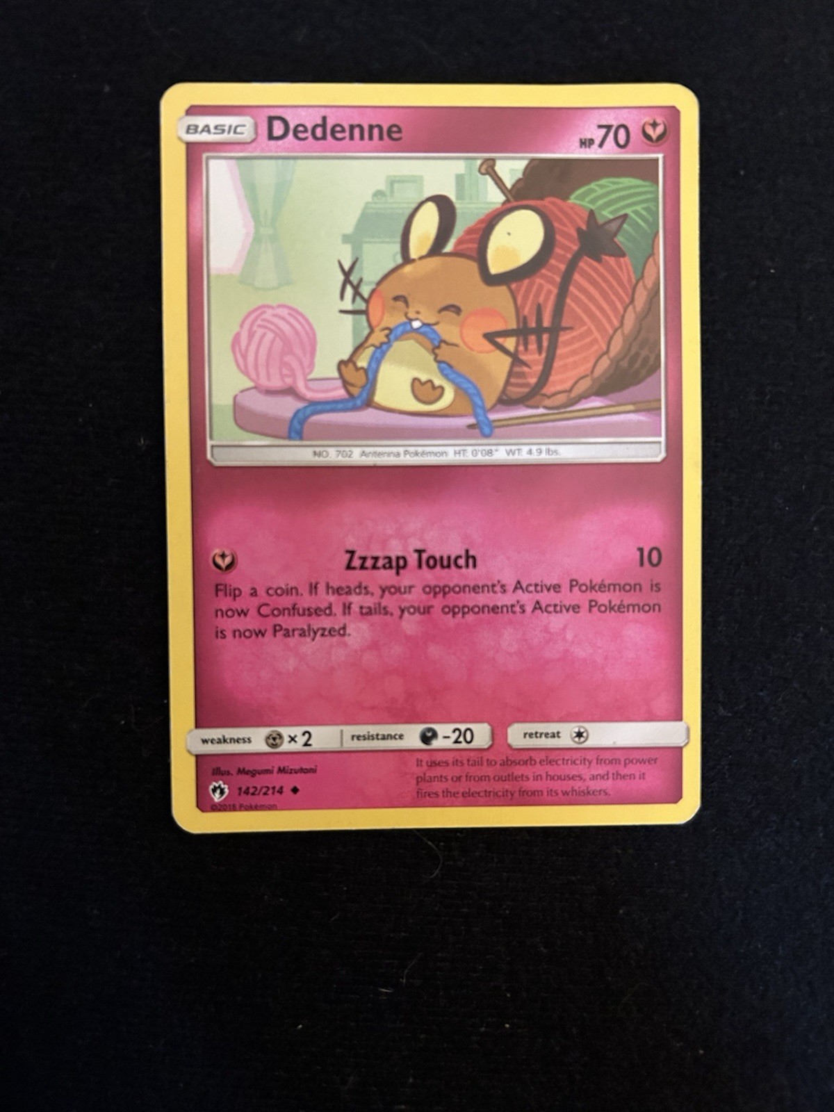 MP - Dedenne 142/214 Uncommon - Lost Thunder - Pokemon TCG