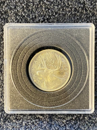 1960 Canadian 25 Cent (F-15)