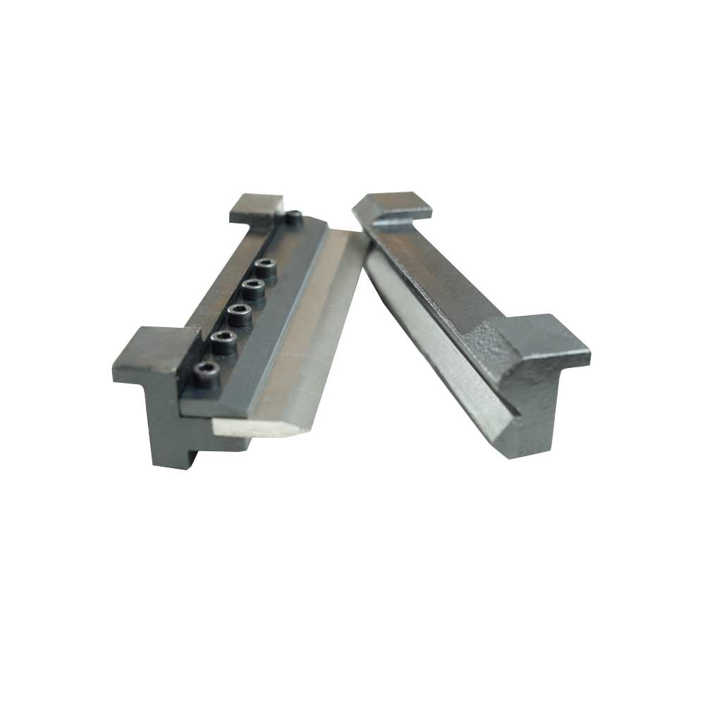 Coppia Ganasce Magnetiche 200mm per Piegatura Lamiera in Morsa da Banco