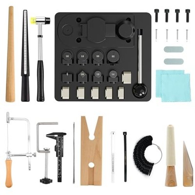 Ring Bender Tool Ring Bending Tool, Spoon Rings Maker Machine Jewelry Making Kit