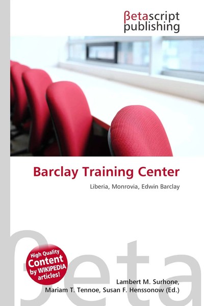 Lambert M. Surhone (U. A.) | Barclay Training Center | Taschenbuch | Deutsch-image