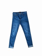 Banana Republic 30 / 10 Crop Women's Skinny Jeans Blue Denim Stretch