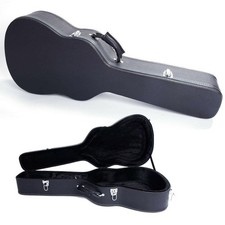 Glarry 39" Guitar Flat Hard Case Microgroove Flat for Acoustic Classical Guitar