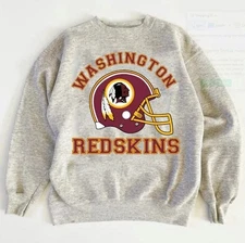 Washington Redskins Super Bowl Retro Ash Sweatshirt Unisex Men Women KH9447