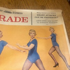 Parade Magazine January 22 1961 Eleanor Powell Jackie Kennedy Dave Barry