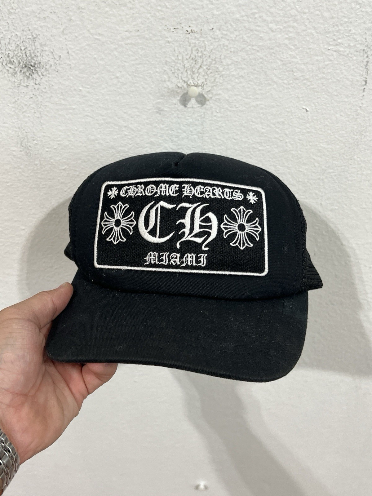 Chrome Hearts Trucker Miami Cap GENTLY USED 100% AUTHENTIC thumbnail 4