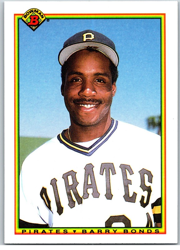 #181 Barry Bonds, Pittsburgh Pirates 1990 Bowman Base