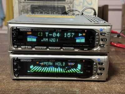 Kenwood Z505 X505 1DIN CD Cassette Deck Player Set Working | eBay