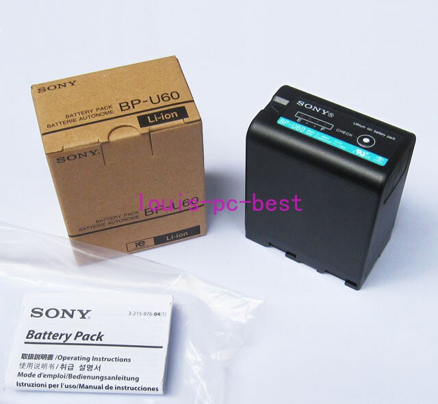 1PCS New BP-U60 BPU60 Camera Battery 14.4V 3.9Ah Fit For X280/FX6-9/FS5/EX1R
