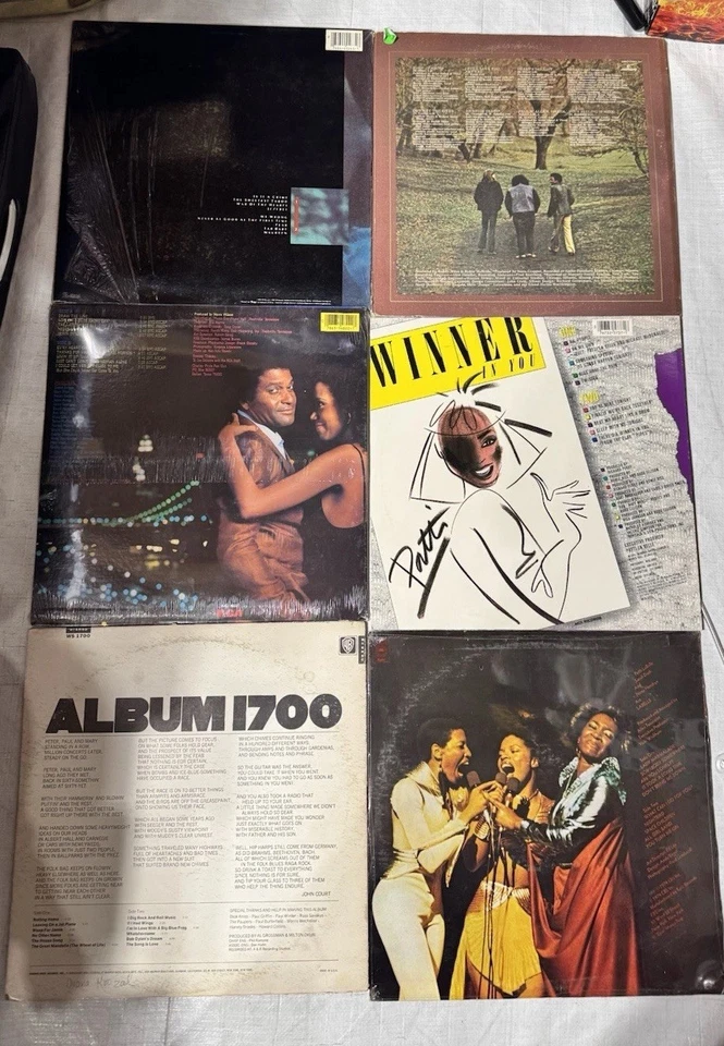 VINYL VINTAGE RECORDS SADE CHARLIE PRIDE FRANKIE BUDDY MILES LABELLE 10albums - Image 3 of 4