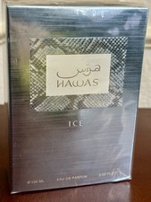 Men's Hawas  Ice  Eau De Perfume Spray 3.38 oz Brand New Sealed 100 Authentic
