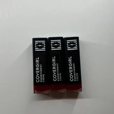 3 Pack: Covergirl Exhibitionist Creme Lipstick *#310 Seduce Scarlet*