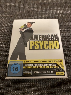 American Psycho | 5 Disc Limited Collector's Edition | 4K Ultra HD + Blu-ray