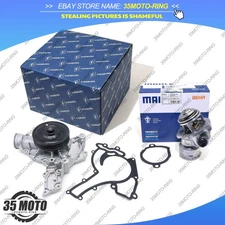 Pierburg Engine Water Pump&MAHLE Thermostat Kit For Mercedes Benz W211 M272 W204
