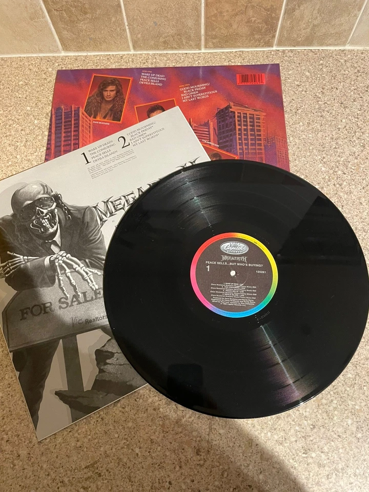 Joblot 180g New Rock Albums x 9, Led Zeppelin, AC/DC, Megadeth, Iron Maiden, NM - Image 3 of 4