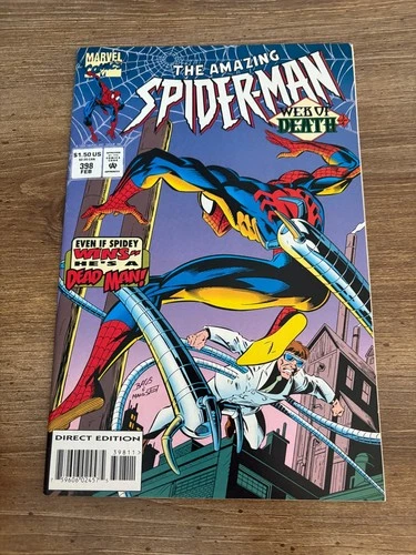 Amazing Spider-Man # 398 NM 1st Print Marvel Comic Book Venom Carnage 3 J443