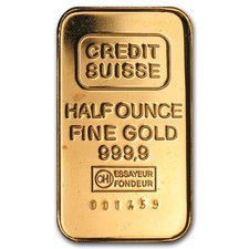 1/2 oz Gold Bar - Secondary Market-Pre-Sale 3426.10 per troy oz