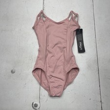 So Danca Leotard Youth 6X-7 Steel Pink BY06C Ballet Dance Camisole Double Strap