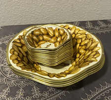 Vintage Mr. Peanut Metal Candy Dish Set Of 4 Large And 12 Small Made Usa
