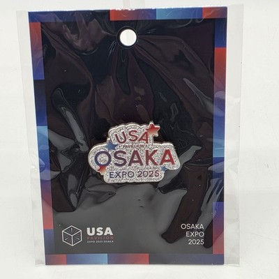 Osaka Expo 2025 USA Pavilion Pin Badge Limited Venue Exclusive Collectible