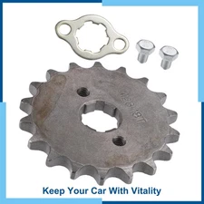 Pack(1) Set 428 Style 18 Teeth 20mm ID Motorcycle Front Engine Sprocket for ATV