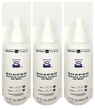 3 SebastianSHAPER MASSIVE TEXTURE JEL MIST Strong Hold 6.7 oz Ea  GEL 