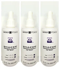 3 SebastianSHAPER MASSIVE TEXTURE JEL MIST Strong Hold 6.7 oz Ea ( GEL )